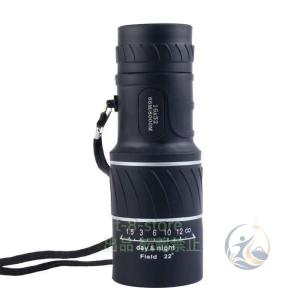 微光暗視スコープ デイ ナイトビジョン 16x52 HD 光学 単眼 ハンティング 感動人生 キャンプ ハイキング アウトドア レジャー サバイバル 防水 持ち運び