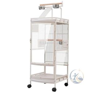 46*51*138CM 鳥かご あら ゆる 種類の 小型 および 中型 オウム 適し 感動人生 ています クリアパネルインコ ケージ 複数飼い 鳥 室内 留守番 通院 移動