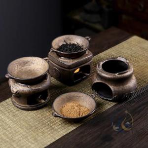 茶香炉 陶器茶香炉 茶こうろ 茶 インテリア お...の商品画像