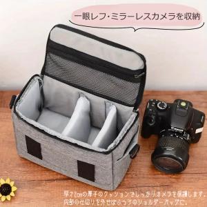 防水デジタル一眼レフカメラバッグキヤノン EO...の詳細画像3