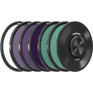 Freewell M2 磁気クイックスワップ 5個パック 67mm ND8 ND64 ND1000 ...