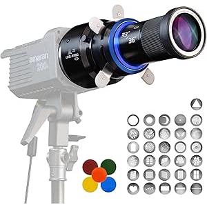 DF DIGITALFOTO コニカルスヌート 円錐型 光学スヌート ストロボ フラッシュライト ポ...