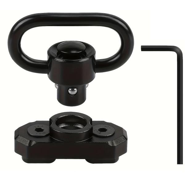 スリング＆Mlocスリングマウント-調整可能なエクストラロング2ポイントトラディショナルスリング、M...