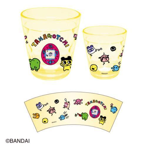 たまごっち キラキラクリアカップ イエロー バンダイ