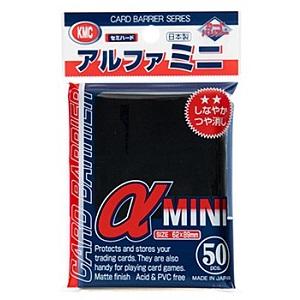 新品 KMC カードバリアー アルファミニ ブラック