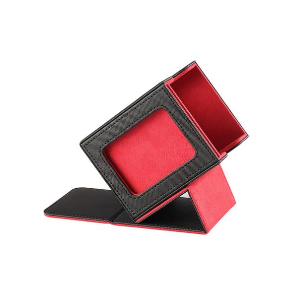 新品 推し窓デッキケース レッド