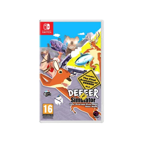 新品 Nintendo Switch ごく普通の鹿のゲーム DEEEER Simulator 鹿フル...