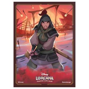 新品 ディズニー・ロルカナ・TCG 日本語版 公式カードスリーブ「ムーラン 訓練中の兵士」｜nekoyashokai