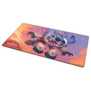 新品 ディズニー・ロルカナ・TCG 日本語版 公式プレイマット「スティッチ 小型ロケット」｜nekoyashokai