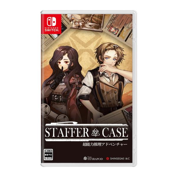 新品 Nintendo Switch Staffer Case（ステッパーケース）：超能力推理アドベ...