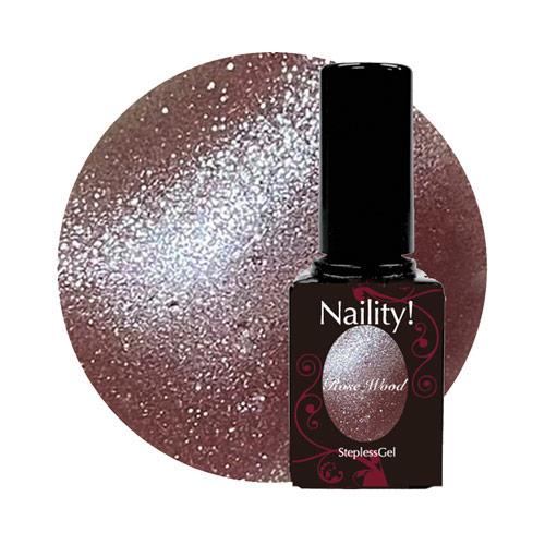 Naility! ステップレスジェル シアーマグ MG03 ローズウッド マグネットジェル マグ カ...