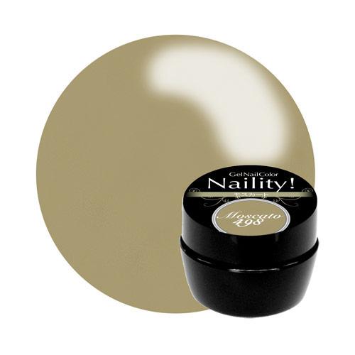 Naility! ジェルネイルカラー 498 モスカート 4g 【ネイリティー　カラージェル　秋　く...