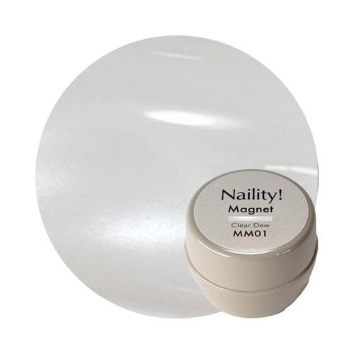 Naility! メルティマグ MM01 C クリアデュー 【マグネットジェル　３ミクロン　ボトルタ...