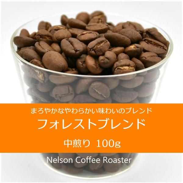 フォレストブレンド100g　ネルソン　コーヒー　ロースター　仙台