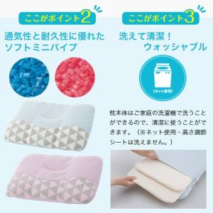 2個セット 枕 子供 西川 ジュニア枕 子供ま...の詳細画像5