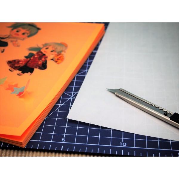 0.025mm厚 シリコーン剥離剤コートPETフィルム 粘着シート　310mm×220mm　10枚