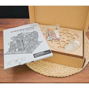 立体パズル木製 ウッドパズル 3Dパズル パズ...の詳細画像3