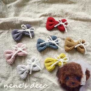 ペット用リボン ☆デザインおまかせ☆ ピンク10個 R-001-PK