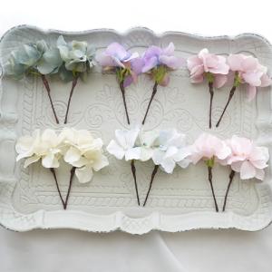 フラワー ヘッドドレス 髪飾り Cream ア...の詳細画像3