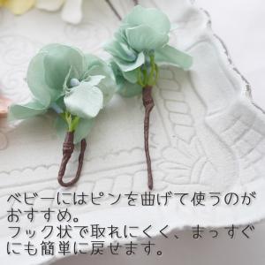 フワラーヘアピン ヘッドドレス かんざしタイプ...の詳細画像5