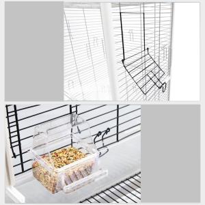 大型鳥かご 両面クリアタイプ 金網窓 鳥小屋 ...の詳細画像4