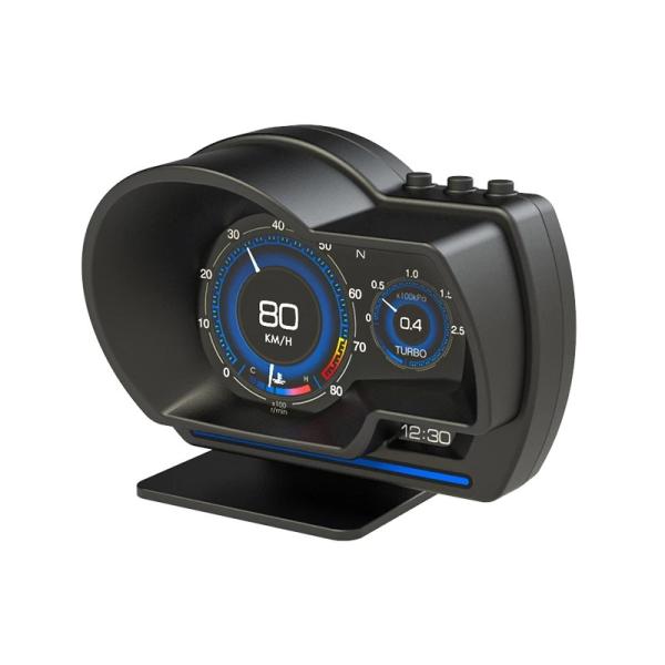 OBD2 GPS マルチメーター HUD 車載メーター スピードメーター 水温計 電圧計 タコメータ...