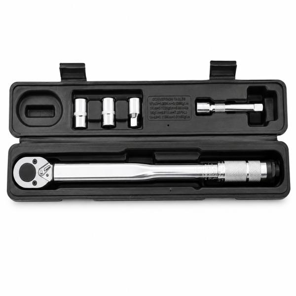 【送料無料】トルクレンチ  プレセット型 差込角12.7mm 28-210N.m 1/2インチエクス...