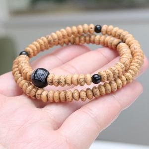 仏壇屋 滝田商店 腕輪念珠 数珠 ブレスレット 108珠 浄土真宗用 星月