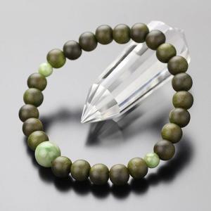 天然石 本水晶108玉 インド翡翠 印度 ひすい ブレスレット (本式数珠