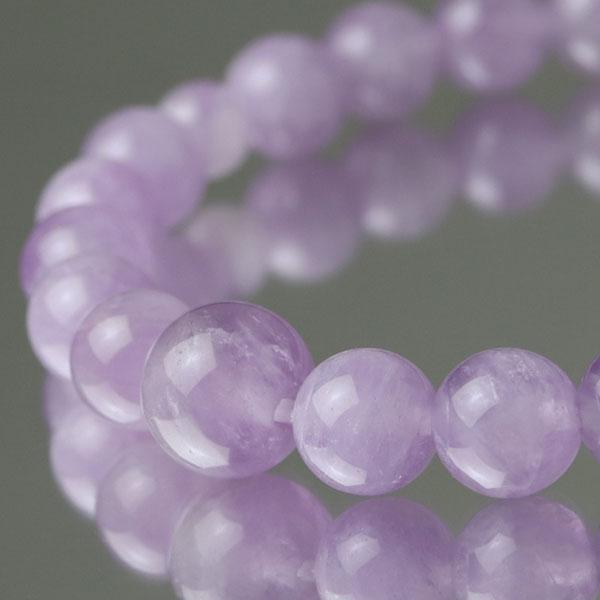 数珠ブレスレット 約8ミリ 藤雲石