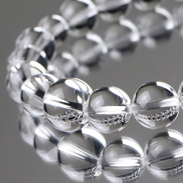 数珠ブレスレット 約10ミリ 4A 本水晶