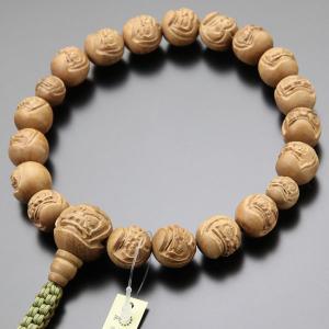 仏壇屋 滝田商店 数珠 浄土真宗 男性用 本龍眼菩提樹 ラピス仕立 18玉