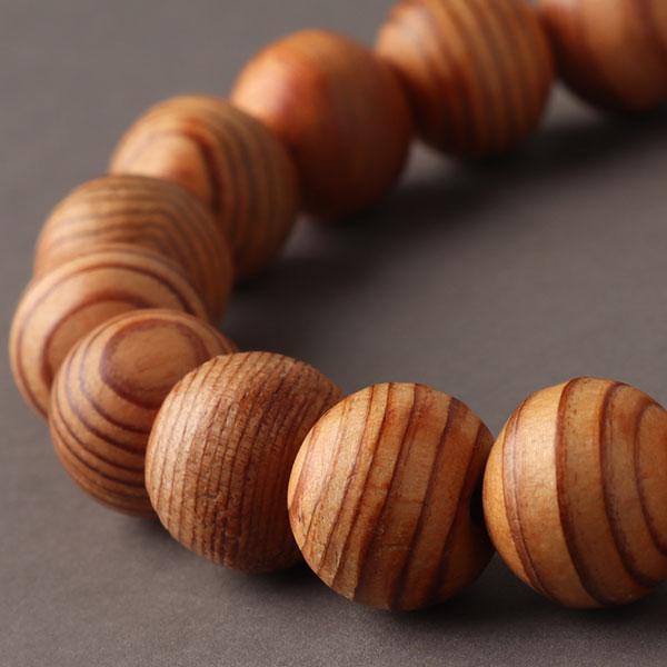 約10×11ミリ 屋久杉 ブレスレット ストレート