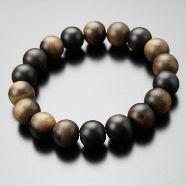 黒柿 ブレスレット 約12×13mm ストレート