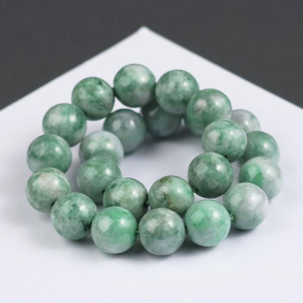 【現品お届け！】糸魚川翡翠 ブレスレット 約8mm ストレート 約19g 高級桐箱
