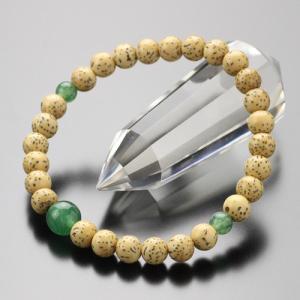 天然石 本水晶108玉 インド翡翠 印度 ひすい ブレスレット (本式数珠