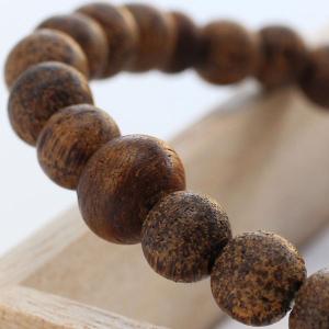 仏壇屋 滝田商店 腕輪念珠 数珠 ブレスレット 極上 伽羅（きゃら