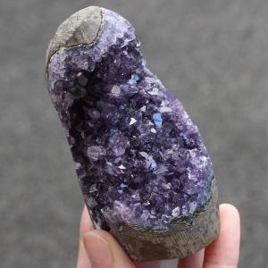 数珠 パワーストーン はな花 アメジストジオード ウルグアイ産 約4470