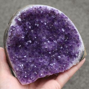 数珠 パワーストーン はな花 アメジストジオード ウルグアイ産 約4470