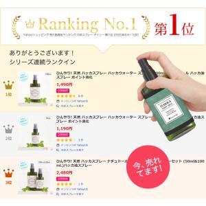 ひんやり涼感!天然 ハッカスプレー ハッカウォ...の詳細画像2