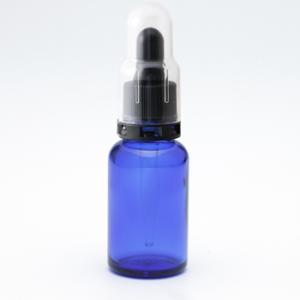 日本製 遮光瓶(青・丸型)30mL×5本セット...の詳細画像1