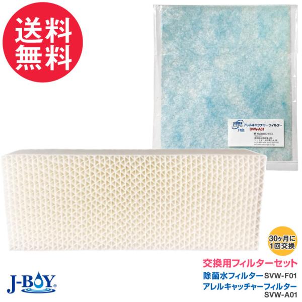 J-BOY 交換用フィルターセット SVW-F01＋SVW-A01 空間清浄システム SVW-AQA...
