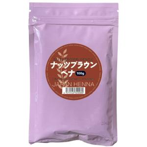 ジャパンヘナ ナッツブラウン ヘナ 100g / ヘンナ japan henna 人工染料混合ヘナ｜nenrin