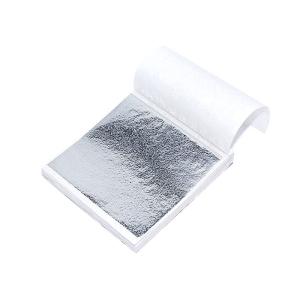 銀箔 銀箔シート 50枚 模造銀箔 9×9cm ...の商品画像