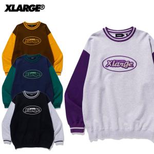 XLARGE ラガーシャツ 紫 XLARGE（エクストラ ラージ） 【並行輸入】エクストララージ X-LARGE