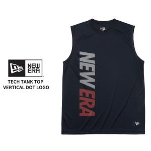 ニュー エラ NEW ERA テック タンクトップ Vertical Dot Logo ネイビー パフォーマンス アパレル トップス メンズ｜neo