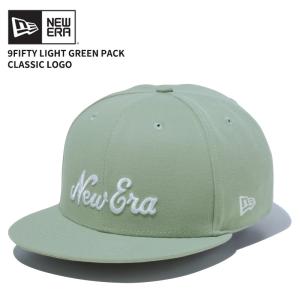 ニュー エラ NEW ERA 9FIFTY Light Green Pack クラシックロゴ エベレストグリーン キャップ 帽子｜Neo Globe Yahoo!店