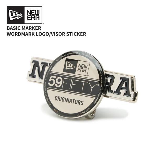 ニューエラ ゴルフマーカー NEW ERA ベーシックマーカー ワードマークロゴ バイザーステッカー...