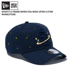 ニューエラ NEW ERA キャップ 9FORTY A-Frame When You Wish Upon a Star ラインストーン サンディエゴ・パドレス ナイトシフトネイビー 15206562