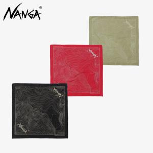 ナンガ NANGA NANGA PARBAT CONTOUR MAP BANDANNA  ナンガ パルバット コントアーマップ バンダナ｜neo